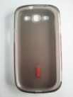 Силиконов гръб за Samsung i9300 Galaxy S3 с тапички Черен